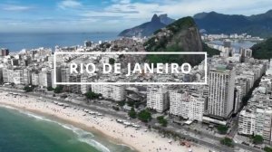 Рио де Жанейро, Бразилия. Кадры с дрона.