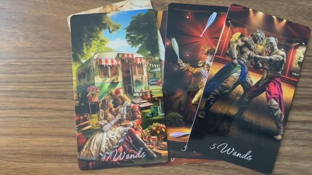 Таро Венецианского цирка. Жезлы смотреть онлайн