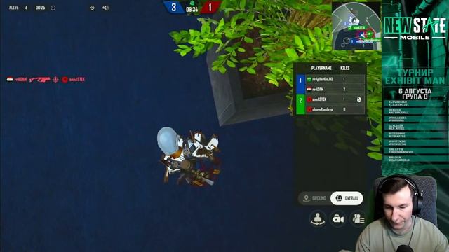 РОЗЫГРЫШ НА 3 SURVIVOR PASS - ТУРНИР EXHIBIT MAN ГРУППА D