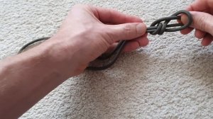 Как завязать СКОЛЬЗЯЩИЙ узел? Как сделать узел петлю? H