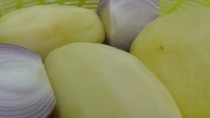 Картофель Гармошка с луком