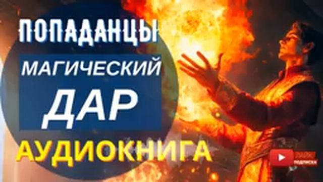 АУДИОКНИГА ПОЛНОСТЬЮ    МАГИЧЕСКИЙ ДАР: Судьба куется в бою // #Попаданцы, боевое фэнтези, магия