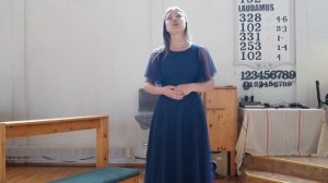 Дария Гаврилова исполняет Колыбельную Блантера. Орган — Александр Цветков. Сортавала, 1 июня