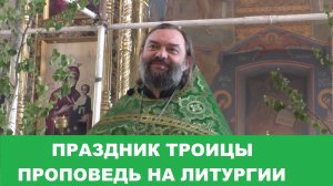 Праздник Троицы. Чем подтверждается истинность Церкви? Проповедь на Литургии. Свящ Валерий Сосковец