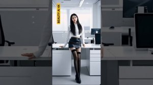 BEAUTY AI 4K. ⭐️Are these office ladies or supermodels