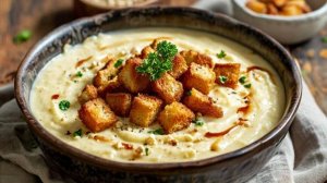 Картофельный суп-пюре со сливками