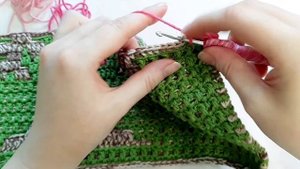 ЛАЙФХАК! ВЯЖИ ТАК, ЕСЛИ ХОЧЕШЬ, ЧТОБЫ ПОЛОТНО НЕ КОСИЛО!