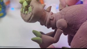 Как слепить ПИАНОЗАВРА из пластилина!!! - Poppy Playtime!!!