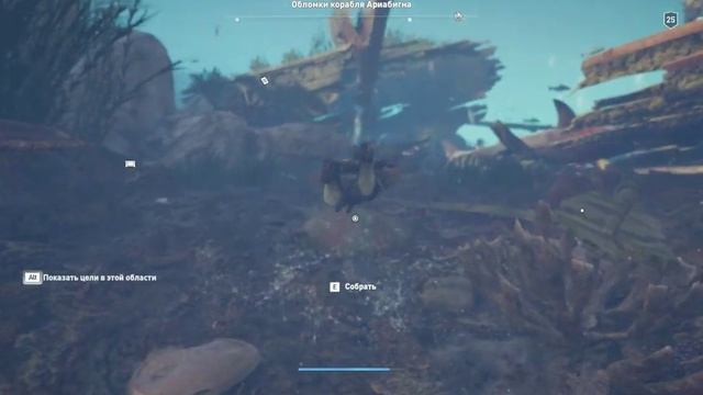 ACOdyssey Священная равнина Деметры Обломки корабля Ариаб смотреть онлайн