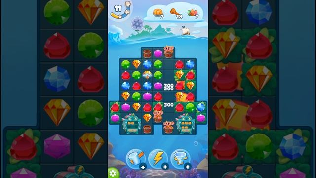 Яичная история. Уровень 44. Сокровища пиратов. смотреть онлайн