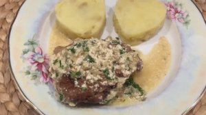 Такого Вы ещё не ели. Куриные бёдрышки в сливочно-чесночном соусе.Шкмерули. Грузинская кухня.