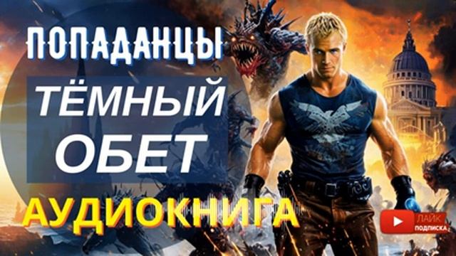 АУДИОКНИГА ПОЛНОСТЬЮ  ⚔️⚔️  ТЁМНЫЙ ОБЕТ: Противостояние неизведанному злу  /// #Попаданцы #боевик