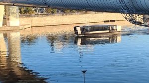 Москва-река. Прогулка на электротрамвае