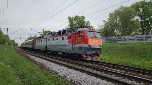 ЧС7-272 с поездом №47 Москва–Балаково | Чертаново