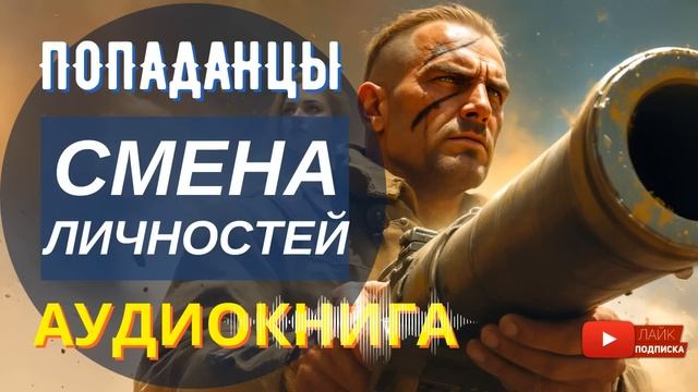 АУДИОКНИГА ПОЛНОСТЬЮ // СМЕНА ЛИЧНОСТЕЙ: Два солдата, две войны / Попаданцы, альтернативная история