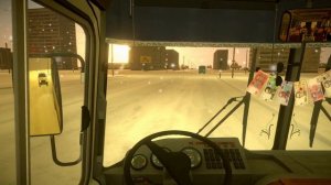 Поездка на автобусе ПАЗ 4234 по снежному Серпову Proton Bus Si