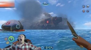 ДЕРЗКО69 ВПЕРВЫЕ ИГРАЕТ в Subnautica #1 | лучшее с derzko69