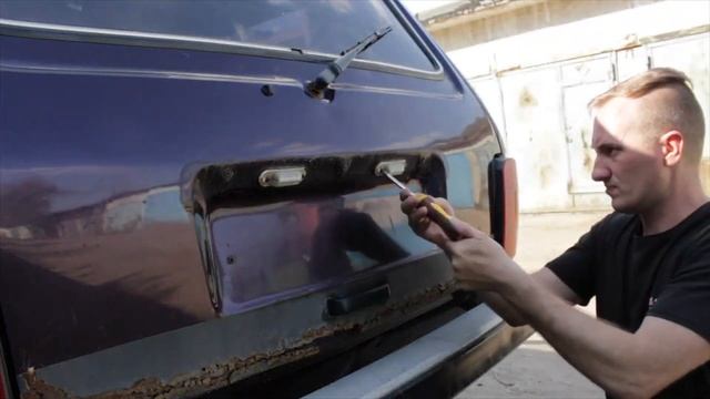 Lada 4x4 Taiga. Разборка и дефектовка кузова смотреть онлайн