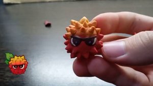 Как слепить Litchi из Plants vs Zombies 3  Welcome to Zomburbia.Пластилин