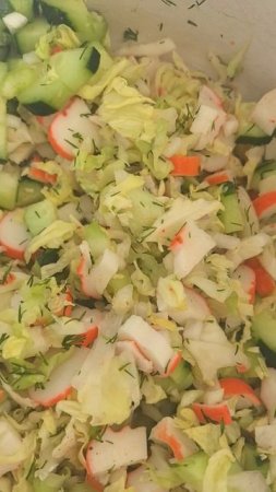 Легкий летний салат