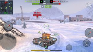 Танки блиц. МБ-15 Лавлейс рвет врага на части