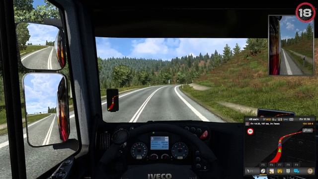 самый серый день дальнобойщика в Euro Truck Simulator 2 смотреть онлайн