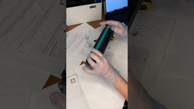 ✅Как починить принтер XEROX Phaser3020, от чёрных пятен своим смотреть онлайн