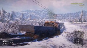 Snowrunner пробую забрать ZiKZ 605R