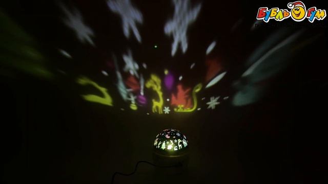 Проектор Lanson goods Сфера светодиодный с новогодними пер? смотреть онлайн