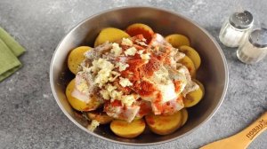 Картофель на мангале