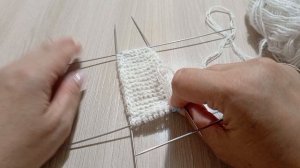 Пинетки спицами