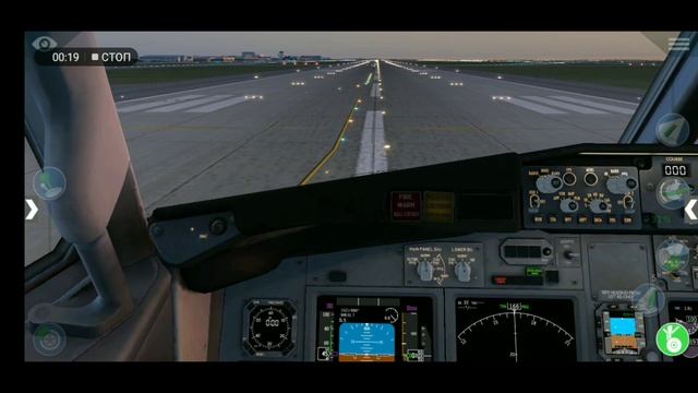 Крушение "на круге". Отказ гидравлики Boeing 737-800 x-plane 10 mobil смотреть онлайн