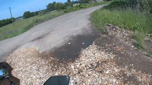 Мини дальняк Арзамас - Пустынь на мопеде.