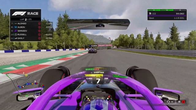 F1 23 - ПРОБЛЕМА С РАСХОДОМ ТОПЛИВА | АЛОНСО ЗВЕРЬ! #19 смотреть онлайн