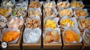 потрясающее мастерство приготовления закусок в Корее