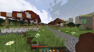 Minecraft Голодные игры ׃ Встретили Демастера и Теросера! #