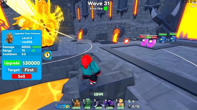 ✨САМЫЙ ЛУЧШИЙ ЮНИТ в Toilet Tower Defense - Upgraded Titan Clockman! ОБЗОР ? смотреть онлайн