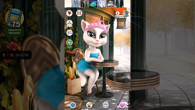 My talking Angela/ Моя Говорящая Анжела 🤗🥰😘❤️#talkingangela смотреть онлайн