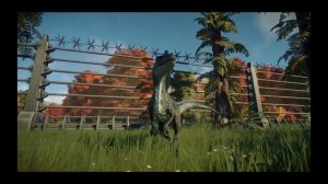 Битва Велоцираптора и Индораптора в "Jurassic World Evolution 2"