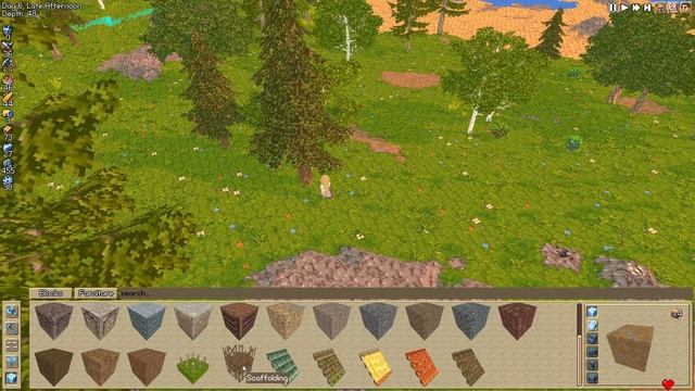 Пиксельное безумие - Timber and Stone - Старт 2