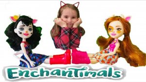 #Enchantimals Урожайные поля Куклы Энчантималс ферма Волшебное молоко / Pretty Katy Queen