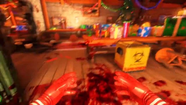 Новогодний Уборщик ( Viscera Cleanup Detail Santa's Rampage ) смотреть онлайн