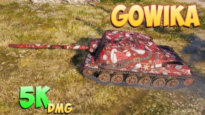 Gowika - 4 Фрагов 5K Урона - Потрепанный! - Мир Танков