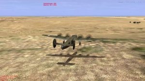 Боевой вылет на американском бомбардировщике ИЛ 2 Штурмовик