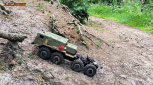 RC - Maz 537 URAGAN / МАЗ 537 УРАГАН на радиоуправлении (Cross RC BC8)