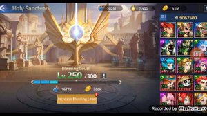 Снятие предела уровня благословения в Святилище Mobile Legends Adventure