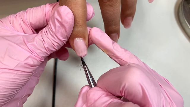 Коррекция ногтей гелем 💅🏼 маникюр без отслоек