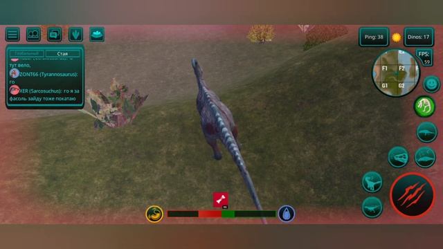 Анимации падений ВСЕХ динозавров в игре The cursed dinosaur isle смотреть онлайн