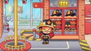 ОБЗОР НА ПОЖАРНУЮ СТАНЦИЮ 🚒🚒 AVATAR WORLD