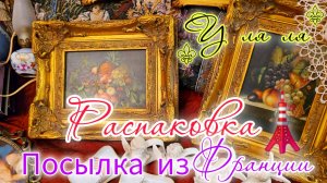 ПОСЫЛКА ИЗ ФРАНЦИИ распаковка БЛОШИНЫЙ РЫНОК на дому  с Иваном Рыбниковым 📽 💎👠 🎉Элла Австралия
